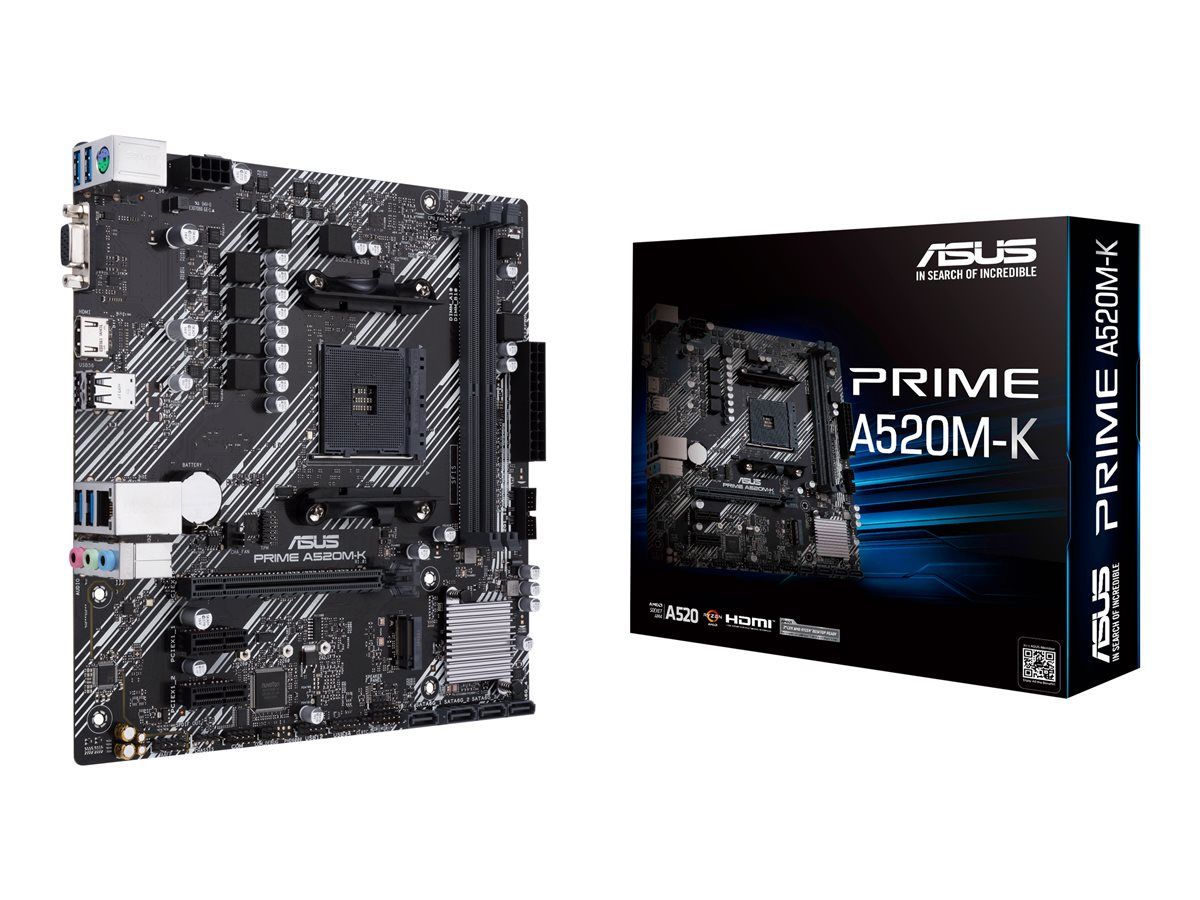 Placa de baza Asus PRIME A520M-K, Socket AM4_3