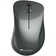 Canyon  2.4 GHz  Wireless mouse ,with 3 buttons, DPI 1200, Battery:AAA*2pcs,Black,67*109*38mm,0.063kg_1