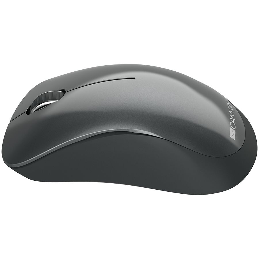 Canyon  2.4 GHz  Wireless mouse ,with 3 buttons, DPI 1200, Battery:AAA*2pcs,Black,67*109*38mm,0.063kg_2