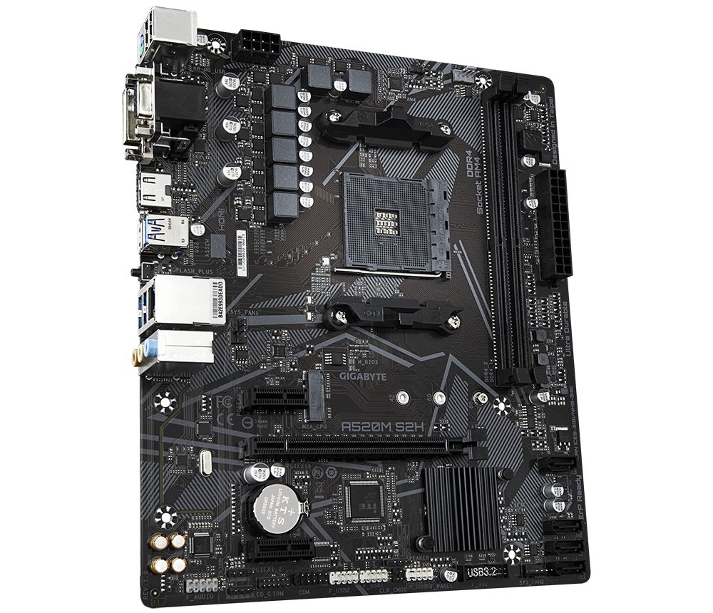 Placa de baza Gigabyte A520M S2H, Socket AM4_3