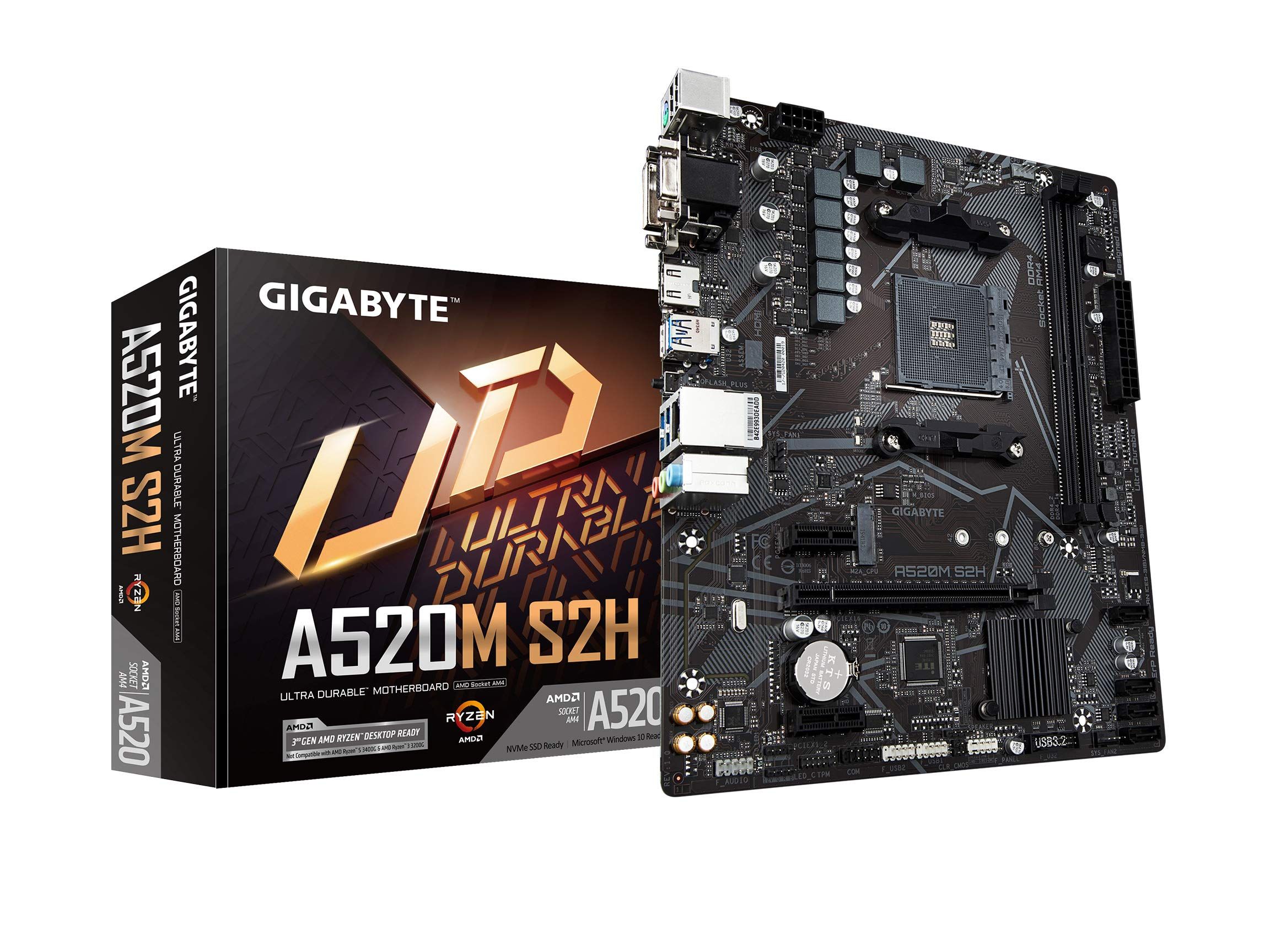 Placa de baza Gigabyte A520M S2H, Socket AM4_2