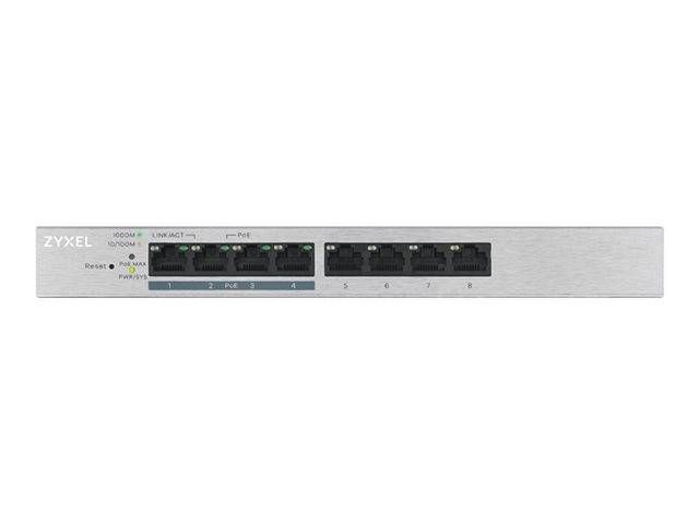 ZYXEL | GS1200-8HPV2-EU0101F | GS1200-8HP v2 |  Switch |  Web Managed | POE | Porturi 4 Gigabit, 4 Gigabit POE | 60 W_2