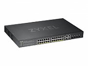 ZYXEL | GS192024HPV2-EU0101F|  GS1920-24HP V2 | Switch | Smart Managed | Layer 2 | POE | Rackmount | Porturi 24 Gigabit POE, 4 Gigabit RJ45/SFP | 375 W | Standalone/ Nebula Flex Cloud_3