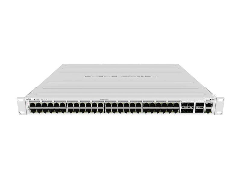 MIKROTIK CRS354-48P-4S+2Q+RM L5 48x 1GbE ports PoE 4x 10GbE SFP+ 2x 40Gbps QSFP+ 1U Rack mount_2