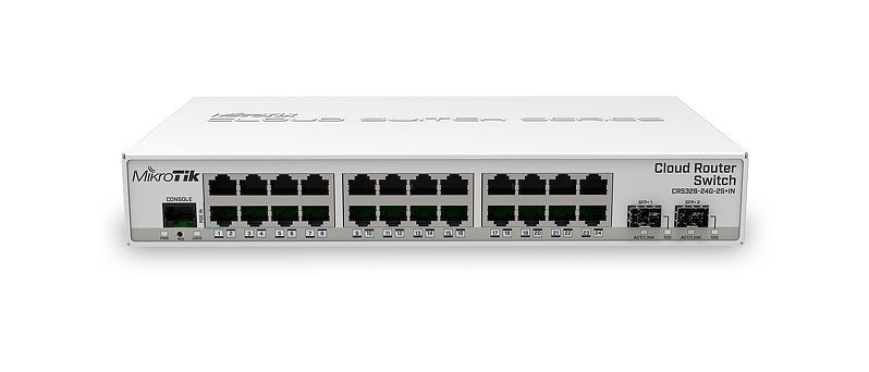 MIKROTIK CRS326-24G-2S+IN 24xGig LAN 2xSFP+ Dual boot Desktop case managed switch_2