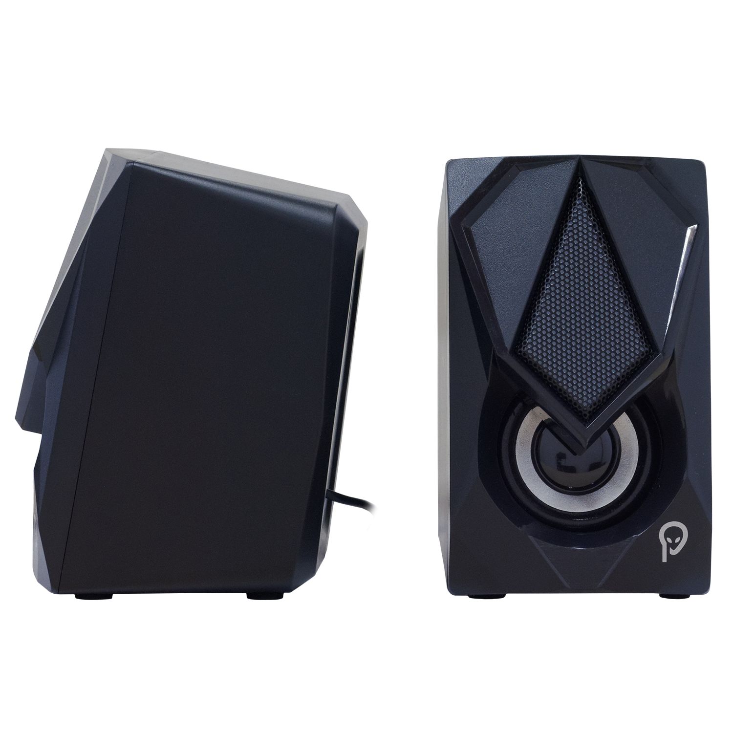 BOXE SPACER Gaming 2.0, RMS:  6W (2 x 3W), control volum, 4 x LED, USB power, black, 