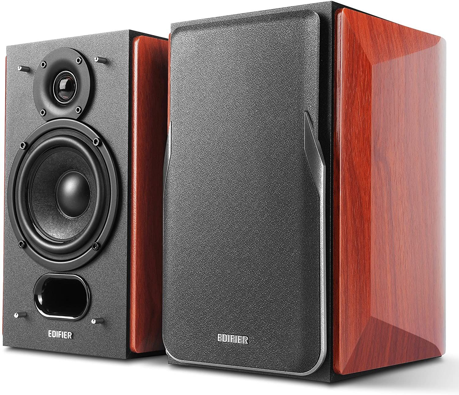 BOXE EDIFIER 2.0 PASIVE, Rated RMS: 5W-20W, tweeter de 0.75 , bass de 4 , frecventa de raspuns 50Hz-20KHz, impedanta 6ohm, punct divizare frecv. 1700Hz, bass reflex, bracket spate montare perete, MDF, brown,   P17-BR   (include TV 8 lei)