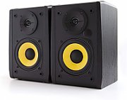 BOXE EDIFIER 2.0, RMS:  24W (2 x 12W), bluetooth, volum, bass, conectare simultana cu 2 echipamente BT, 220V alimentare, brown 