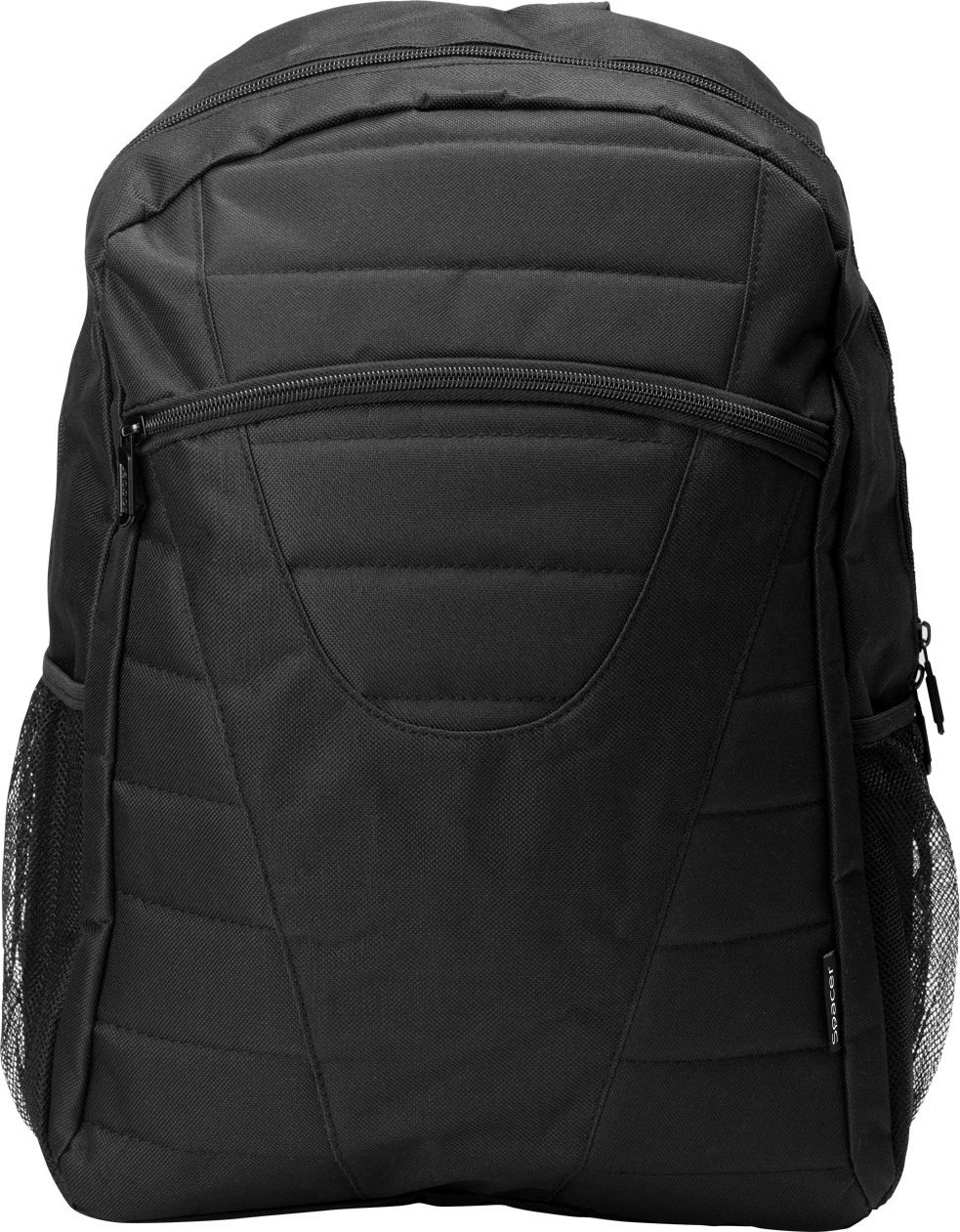 RUCSAC SPACER, pt. notebook de max. 15.6 , 1 compartiment, buzunar frontal, buzunar lateral x 2, waterproof,  nylon, negru,  Buddy ,   SPB18906  (EAN:5949046601084  ACC-SPC0205001  - 623019)