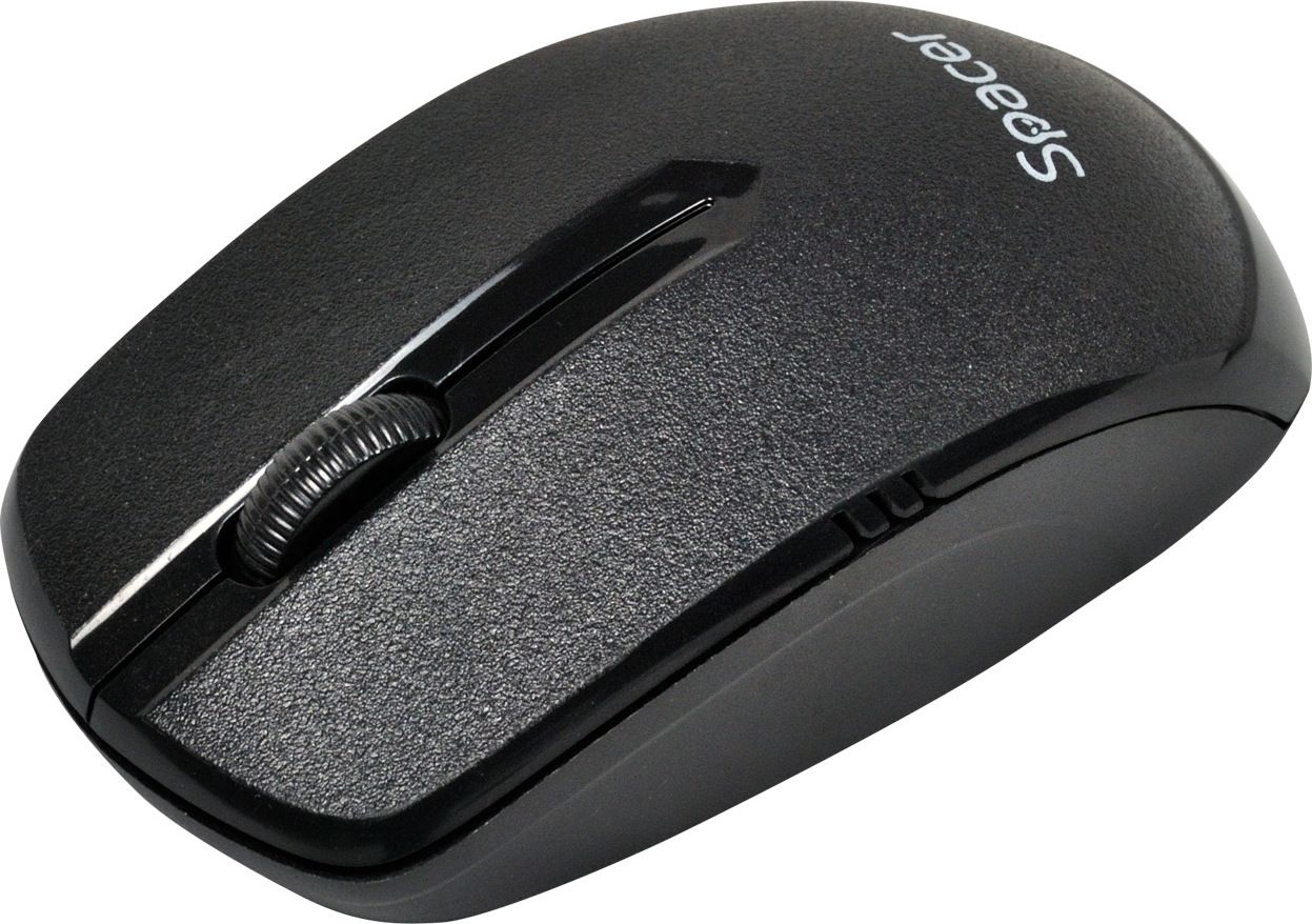 MOUSE  Spacer, PC sau NB, wireless, 2.4GHz, optic, 1000 dpi, butoane/scroll 3/1, , negru, 