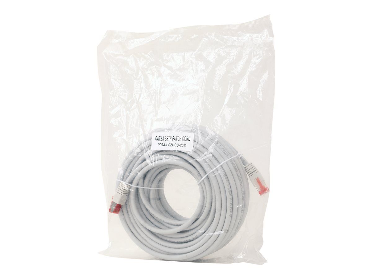 Gembird PP6A-LSZHCU-20M networking cable Grey Cat6a S/FTP (S-STP)_1