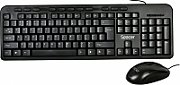 KIT wireless SPACER, tastatura wireless + mouse wireless, black, 