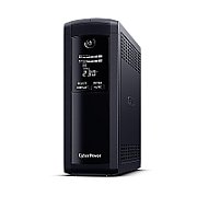 UPS CYBER POWER Line Int. cu management, LCD, tower,  1200VA/ 720W, AVR, 5 x socket Schuko, display LCD, 2 x baterie 12V/7Ah, Backup 1- 8 min, incarcare 8h, conector USB, port RS232, combo RJ45, GreenPower (Energy Saving),