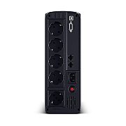 UPS CYBER POWER Line Int. cu management, LCD, tower,  1200VA/ 720W, AVR, 5 x socket Schuko, display LCD, 2 x baterie 12V/7Ah, Backup 1- 8 min, incarcare 8h, conector USB, port RS232, combo RJ45, GreenPower (Energy Saving),