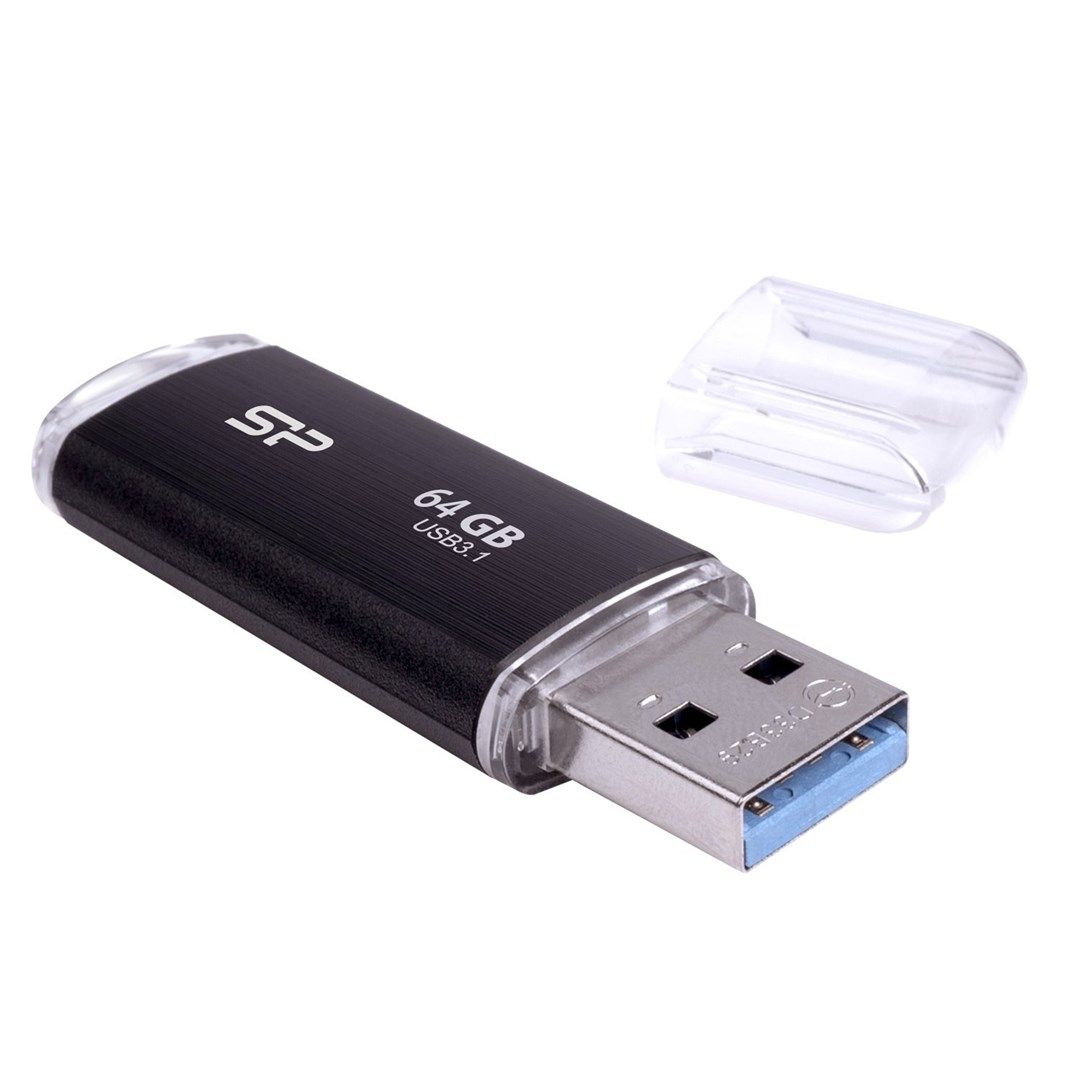 SILICONPOW SP064GBUF3B02V1K Silicon Power memory USB Blaze B02 64GB USB 3.1 Negru_6