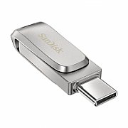 SanDisk Ultra Dual Drive Luxe USB flash drive 128 GB 3.2 Gen 1 (3.1 Gen 1) Stainless steel_3