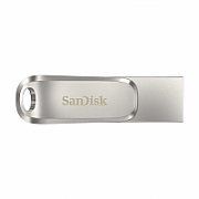 SanDisk Ultra Dual Drive Luxe USB flash drive 128 GB 3.2 Gen 1 (3.1 Gen 1) Stainless steel_4