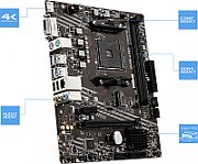 Placa de baza MSI A520M PRO, Socket AM4_3