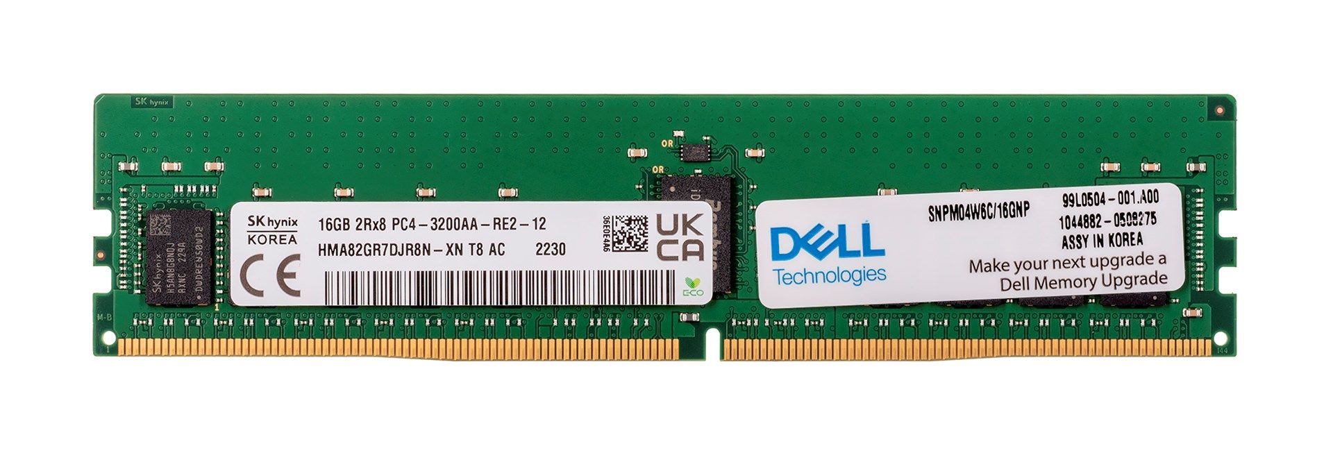 MST 16G 3200MHZ DELL DDR4 2RX8 RDIMM NP_2
