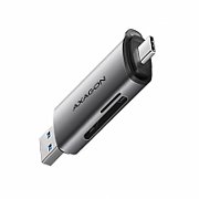 CRE-SAC, Citittor carduri Extern USB 3.2 Gen1 Tip C+Tip A la SD/microSD_1