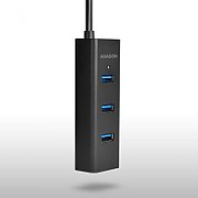 HUE-S2BL 4x USB3.0 Charging Hub, cablu 120 cm, port incarcare Micro USB_7