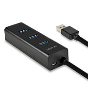 HUE-S2B, 4x USB3.0, Cu posibilitate incarcare, Conector de incarcare Micro-USB_1