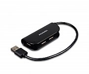 HUE-X4B, 4x USB2.0,  Negru_1