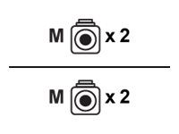 UBIQUITI OM3 50/125 Î¼m Duplex LC cable SR LC-UPC/LC-UPC 2m_1