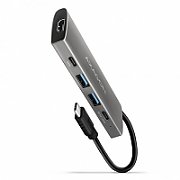 HMC-5G2, 2x USB-A + 2x USB-C + HDMI, USB-C 3.2 Gen 2 10Gbps, PowerDelivery 60W, Cablu USB-C 13 cm_1