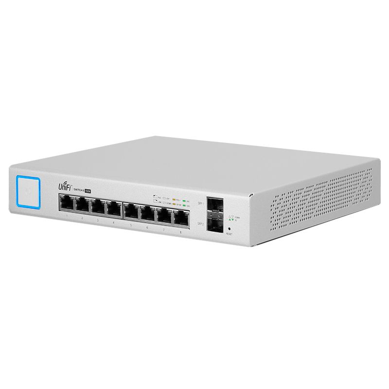 UBIQUITI USW-Aggregation UniFi managed Switch 8x SFP+ 160 Gbps Switching Capacity Layer2 Fanless_2