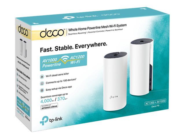 Wireless router TP-LINK Deco P9(2-pack) Dual-band (2.4 GHz / 5 GHz) Gigabit Ethernet_1