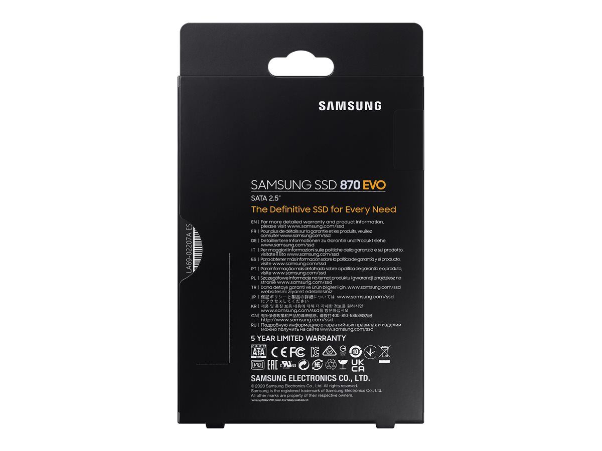SSD Samsung 870 EVO, 500GB, 2.5