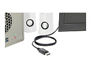 DIGITUS DisplayPort Adapter Cable DP - HDMI Type A St / St 1.0m w / War. DP 1.2 HDMI 2.0 4K / 60Hz CE black_3