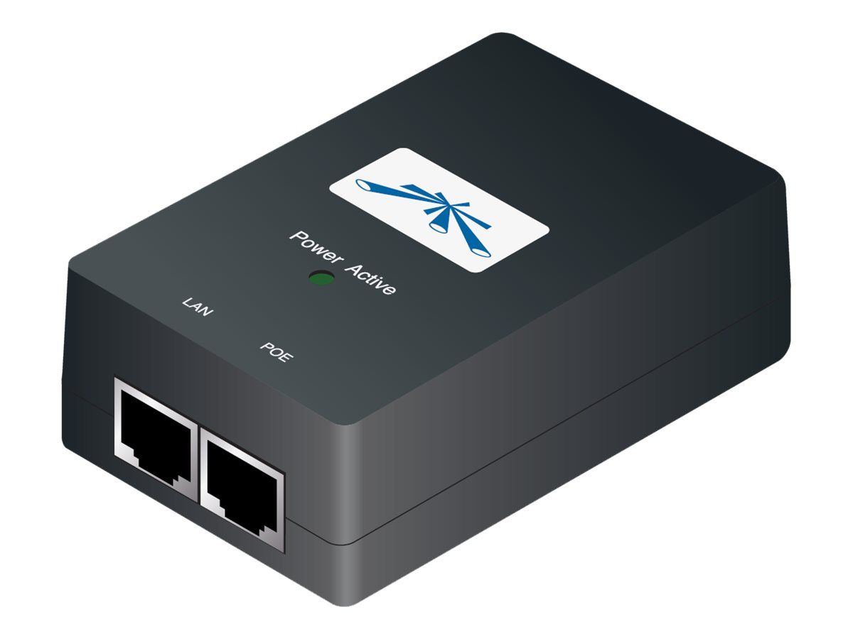 UBIQUITI POE-24-24W-G Passive PoE Adapter EU 24V 1A ESD prot 24W Gigagbit Eth._1