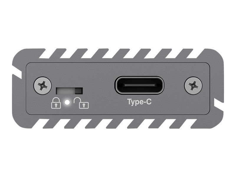 ICYBOX IB-1817M-C31 IcyBox External enclosure for M.2 NVMe SSD, USB 3.1 Type-C, Grey_1