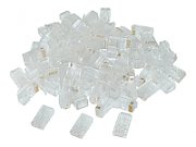 MUFA RJ-45 GEMBIRD pt. cablu UTP, Cat6, RJ-45 (T), plastic, 100 buc, 