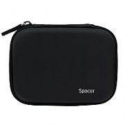 HUSA SPACER, pt HDD, buzunar intern plasa, negru, 