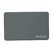 MousePAD SPACER gaming, cauciuc si material textil, 350 x 250 x 3 mm, negru 