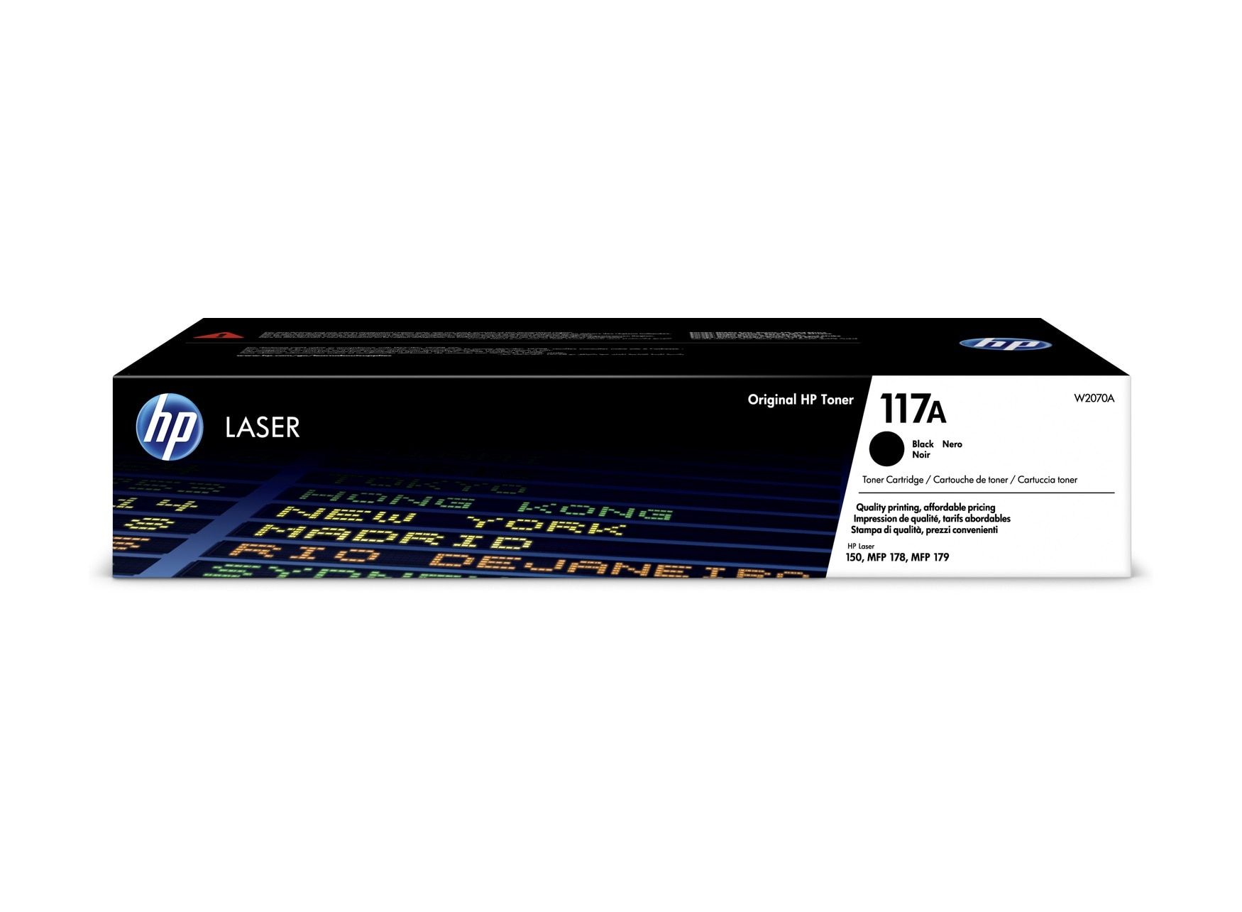Cartus toner HP W2070A ,Negru ,1000 pagini ,Original (117A) 