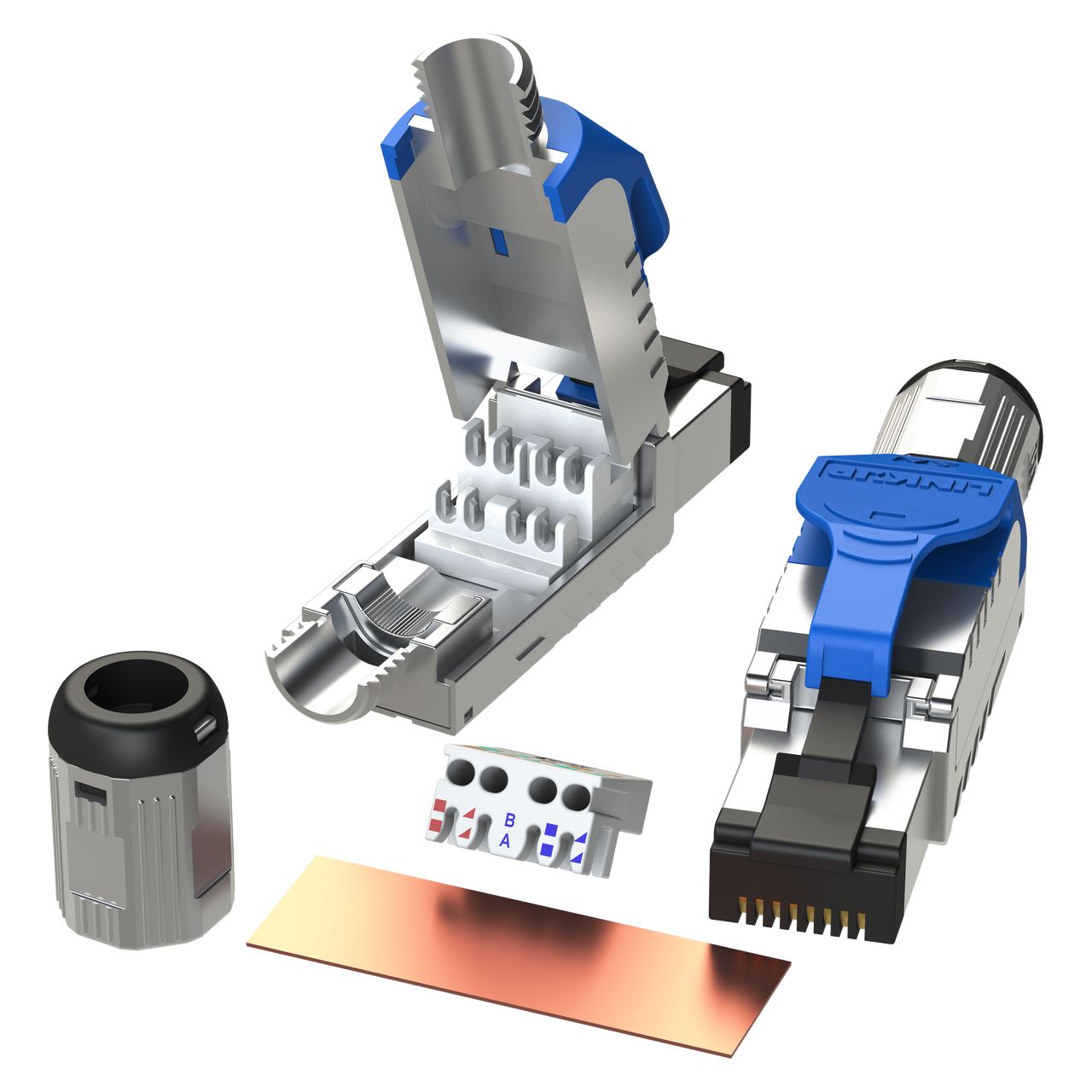 Patchcord FTP RJ45-RJ45 Cat.6 10m gri,FTP-6-10-G, pachcord din cupru_1