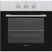 CUPTOR INCORPORABIL HEINNER HBO-V656G-IX, VOLUM 65 L, 6 FUNCTII, STATIC, GRILL, TIMER MECANIC, LUMINA CUPTOR, GEAM DUBLU DETASABIL, CLASA ENERGETICA A, INOX_1