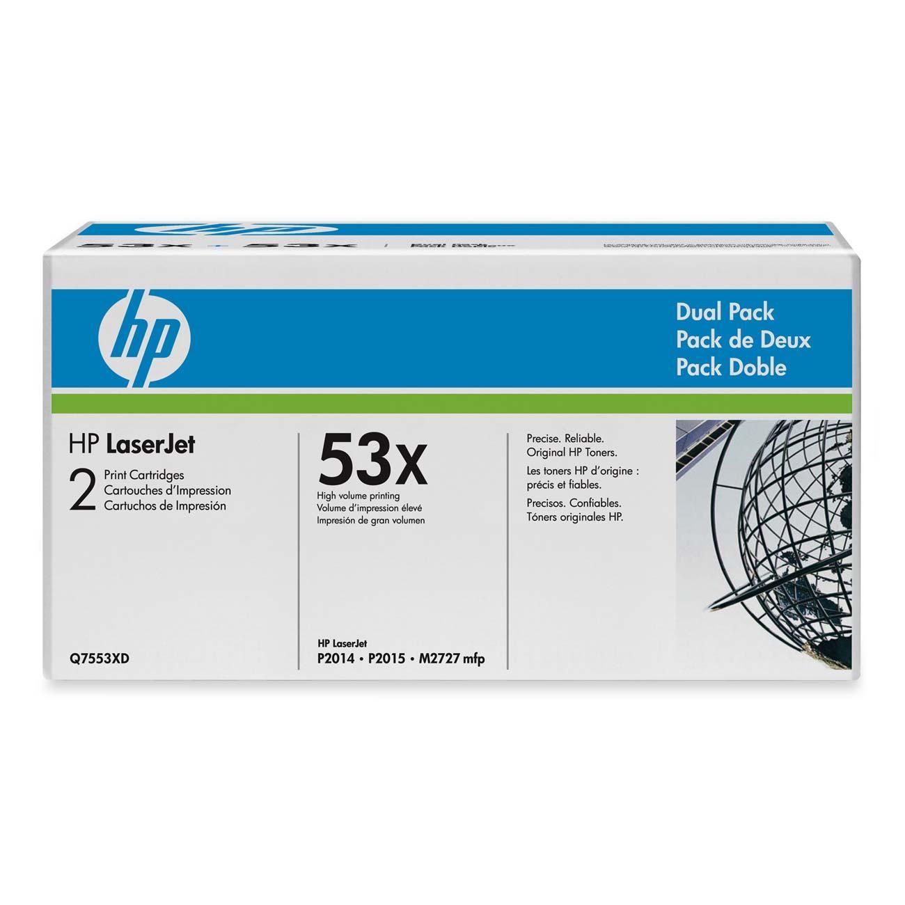 Toner HP LaserJet P2014/P2015 Serie 7.0k Q7553XD_2