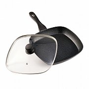 TIGAIEGRILL ALUMINIU+CAPAC, 28X4CM, BLACK SAND, COOKING  BY HEINNER_1