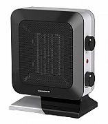 Radiator ceramic Heinner HCH-L1400BK, 2 trepte de putere: 750/1400W, indicator luminos „ON