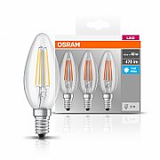 Set 3 becuri Led Osram, E14, , 4W, 470 lumeni, lumina neutra(4000K), durata de viata 10.000 ore, clasa energetica A++_1