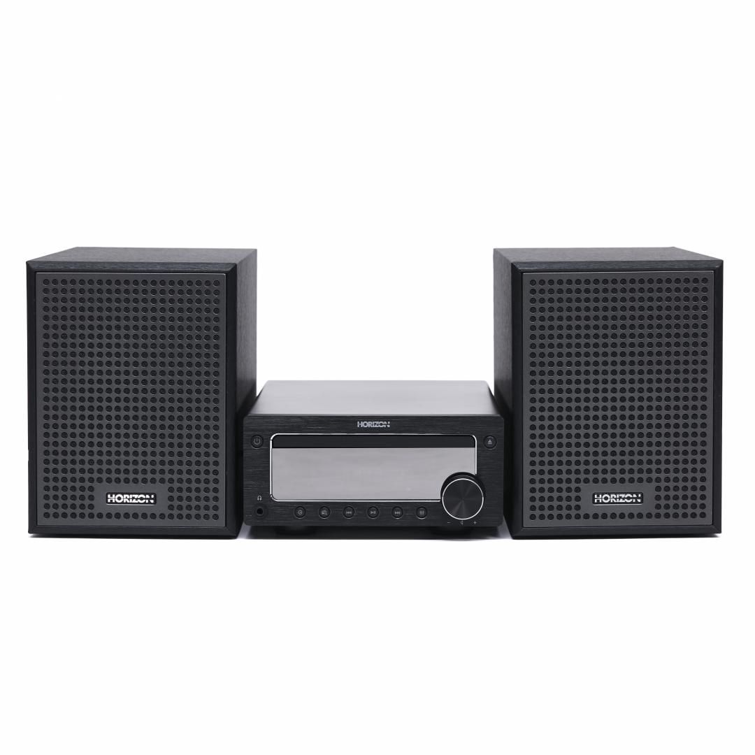 Microsistem HiFi Horizon Acustico HAV-M7700, 2.0, 50W, BT, negru_1