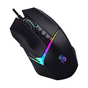 MOUSE A4tech, gaming, cu fir, USB, optic, 8000 dpi, butoane/scroll 8/1, iluminare, butoane programabile, negru, 
