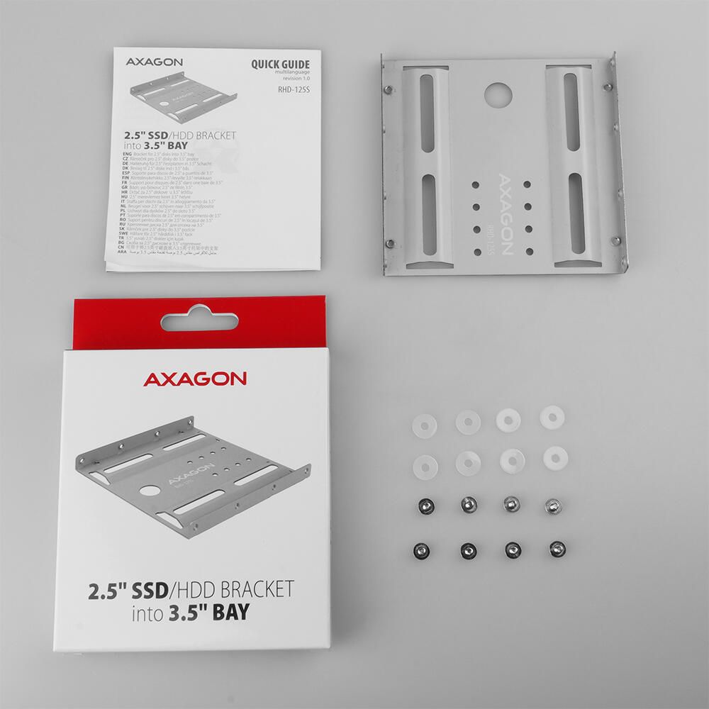 Adaptor RHD-125S pentru montarea unui HDD/SSD 2.5