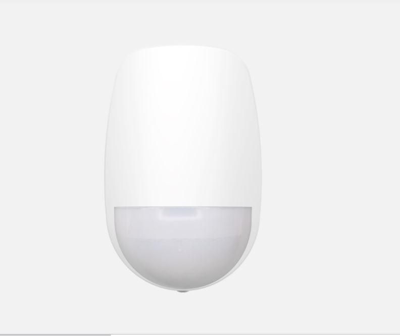 Detector dubla technologie, wireless AXPRO Hikvision DS-PDD12P-EG2-WE, Tehnologie 3D optics( acoperire completa fara unghi mort) si 24Ghz microwave, frecventa de operare: 868MHz, transmisie: Tri-X Wireless, criptare: AES-128, raza de detectie: 12m, unghi detectie: 85.9°, zone detectie: 52, imunitate_1