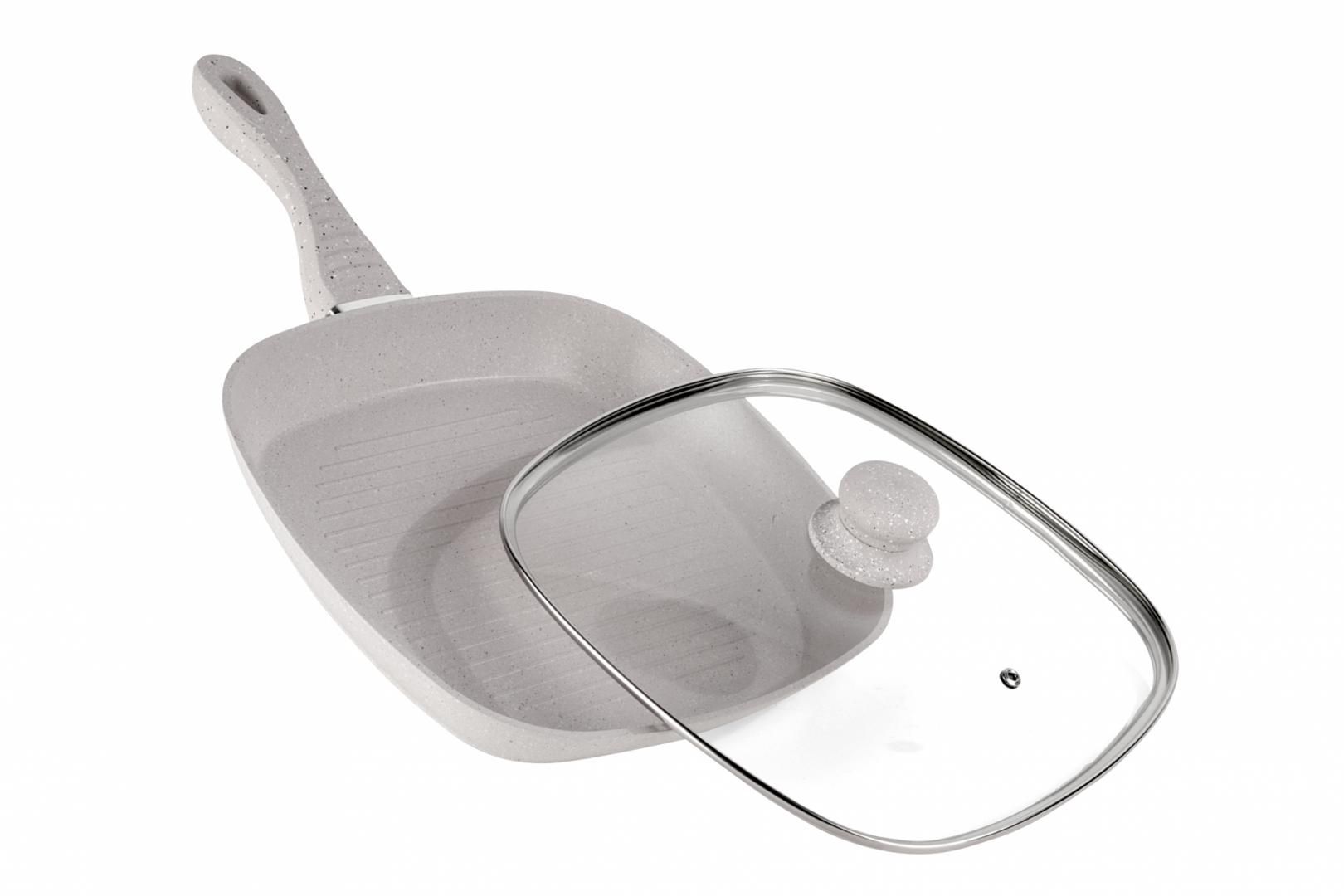 TIGAIE GRILL ALUMINIU+CAPAC 28x4 CM, MOZAIK, COOKING  BY HEINNER_1